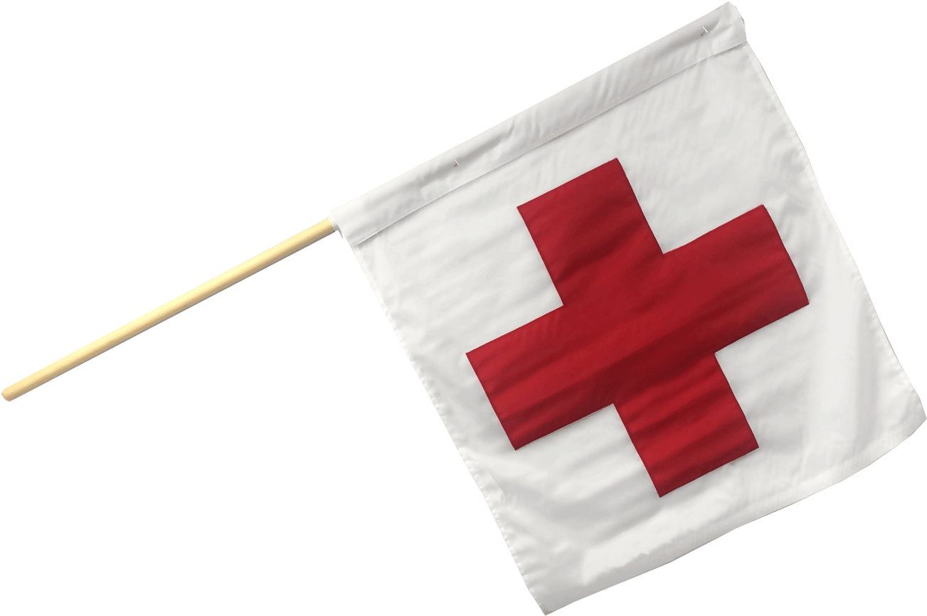 Motorcycle Racing Ambulance Flag - Motorcycle (1326x1060), Png Download