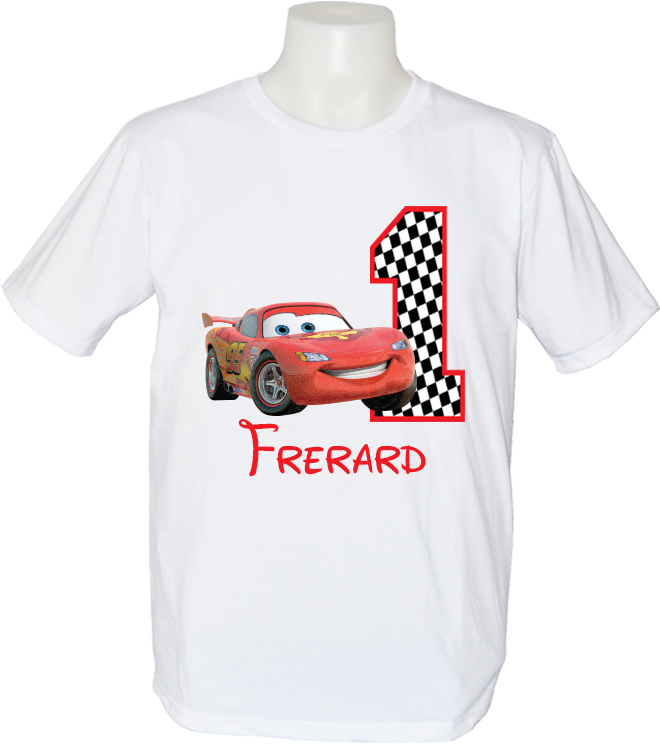 Lightning Mcqueen Kabayansouvenir - T-shirt (680x754), Png Download