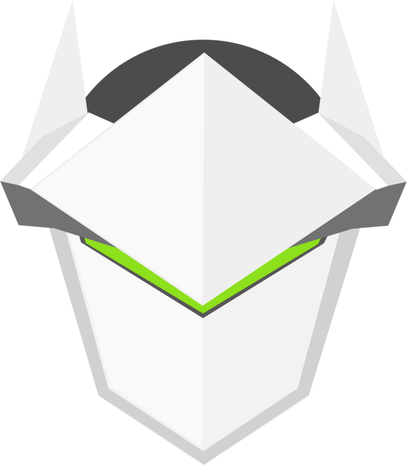 Genji By Dravirus - Genji Mask Png (837x955), Png Download
