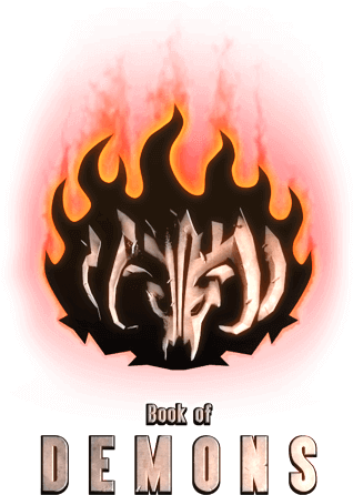 Book Of Demons - Book Of Demons Game Cover (349x456), Png Download