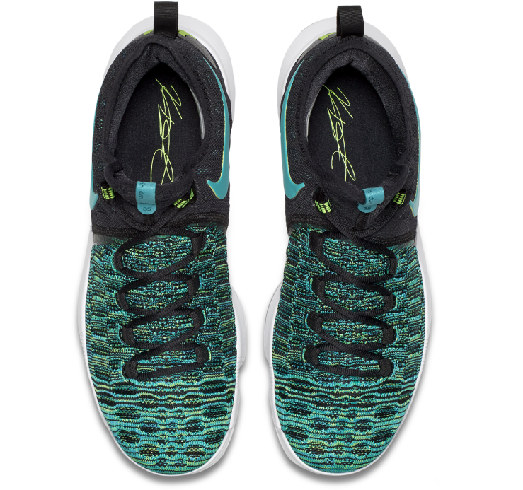 Nike Unveils New Colorway For Kevin Durant's Kd - Kd9 Birds Of Paradise (800x731), Png Download