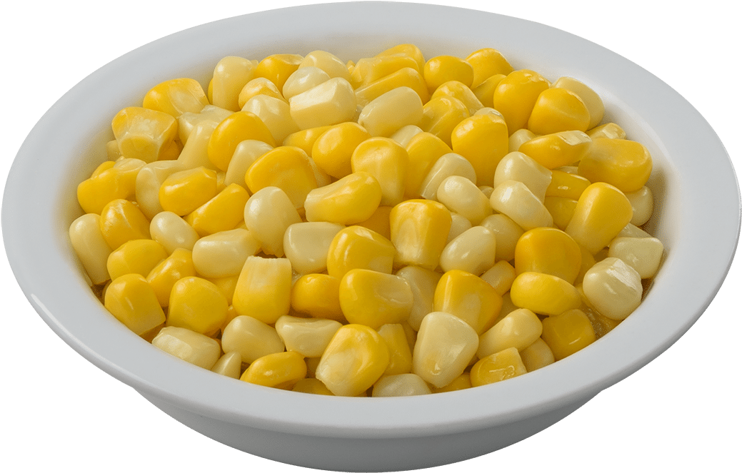 Cut Corn - Corn Without The Cob (1076x721), Png Download