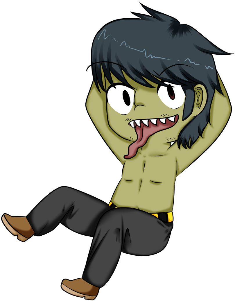Murdoc Chibi - Scalable Vector Graphics (826x1200), Png Download