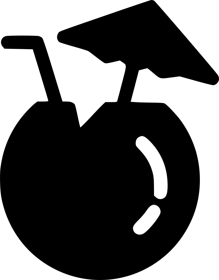 Coconut Comments - Coconut Png Icon (768x980), Png Download