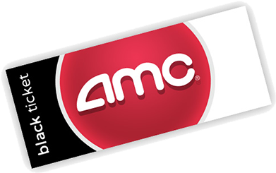 Amc Black Movie E-ticket - Amc Theatres (400x400), Png Download