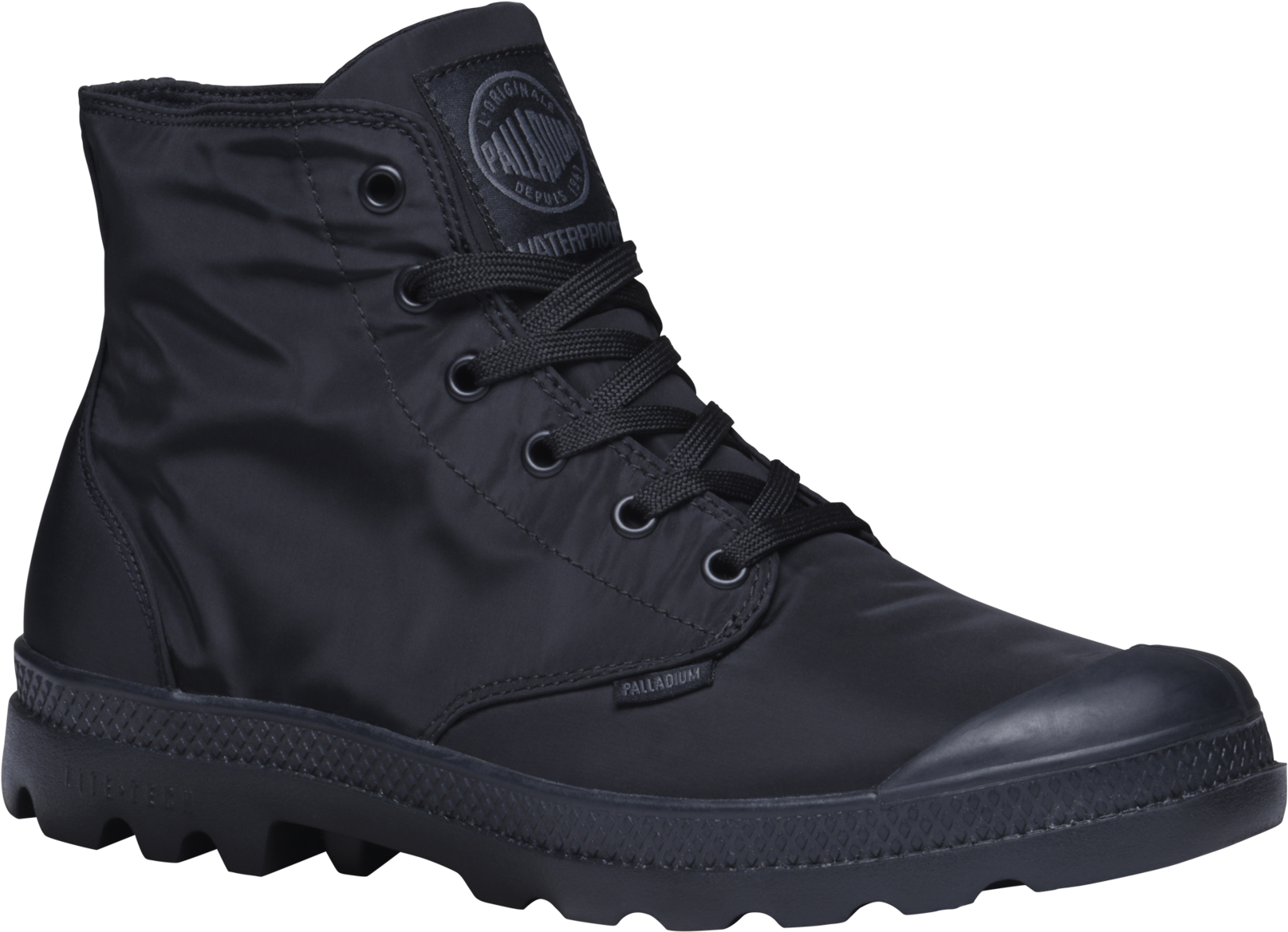 73085 060 M - Palladium Boots Black (2000x1500), Png Download