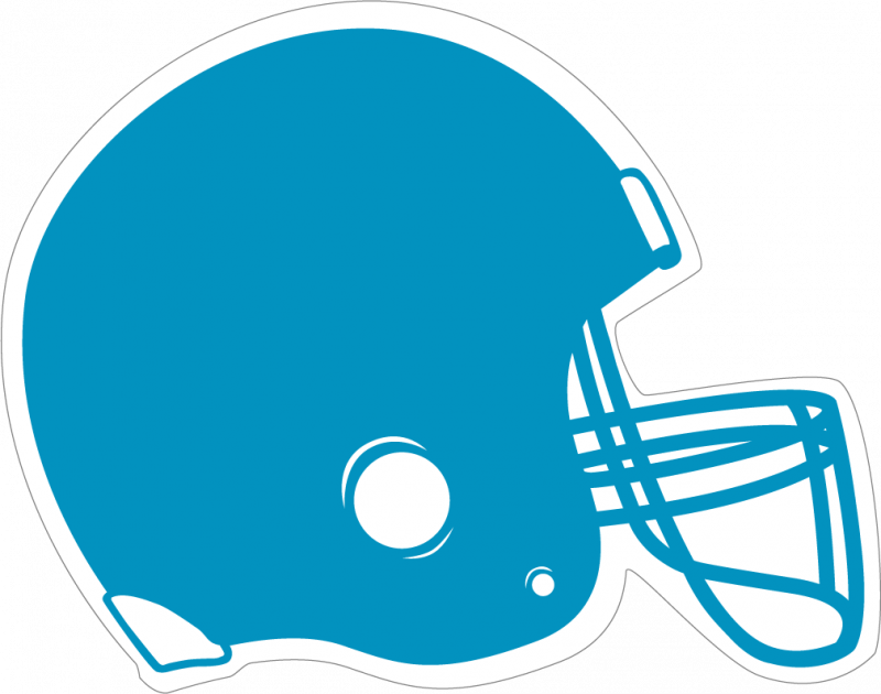Custom Football Helmet Shaped Car Magnets - Dark Green Football Helmet (800x630), Png Download