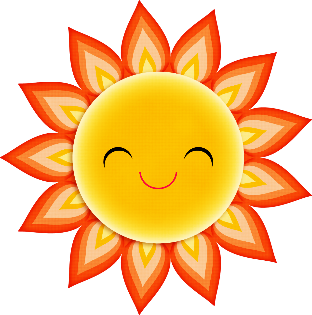 Sun Png Transparent - Luau Clip Art (1271x1280), Png Download