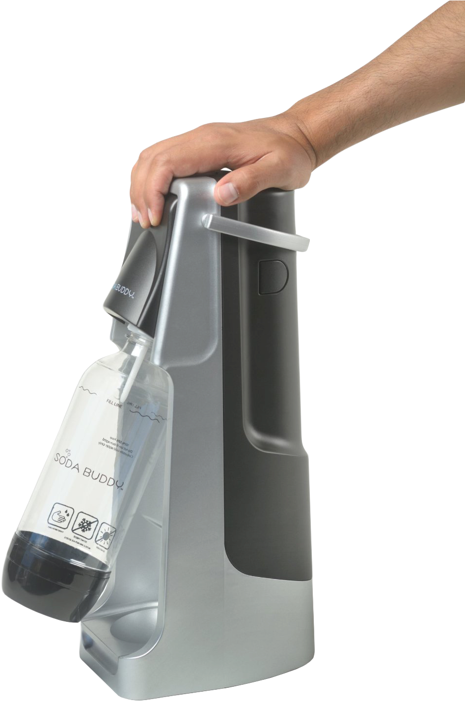 Soda Buddy Sbwjs18co2 Soda Machine With Soda Bottle (1000x1456), Png Download