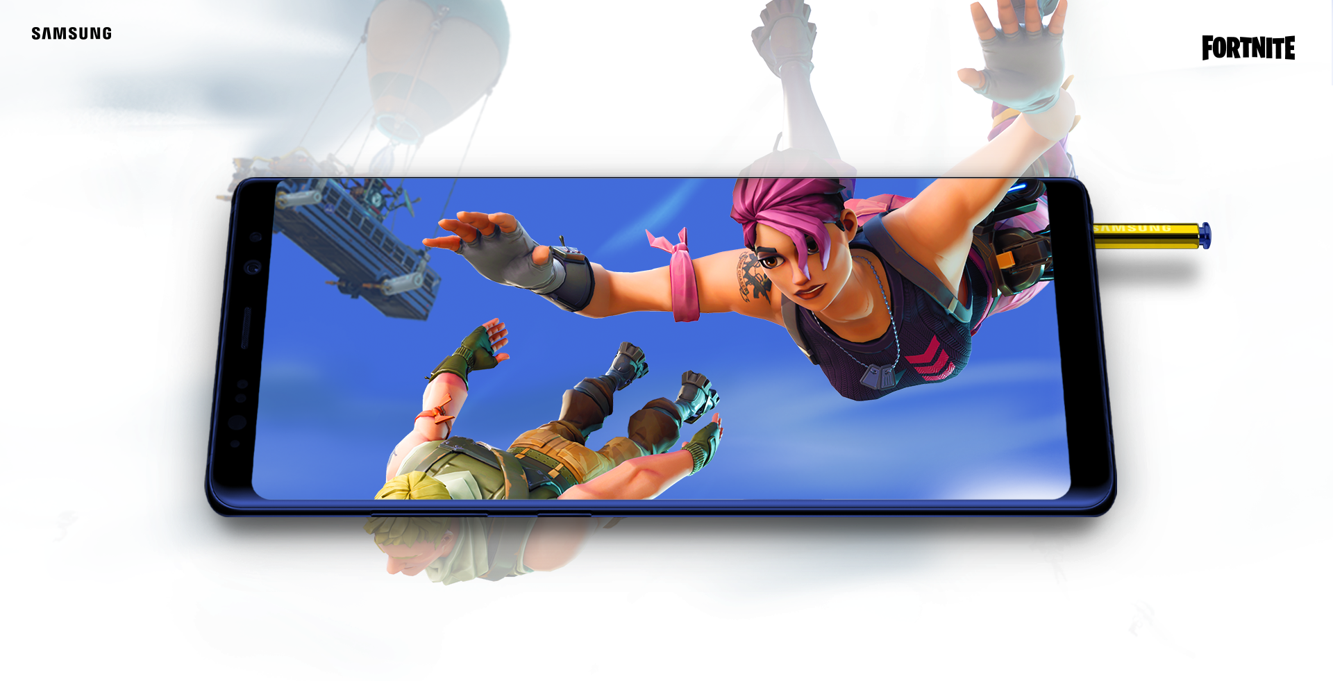 Fornite For Galaxy - Samsung Galaxy Note 9 (1920x981), Png Download