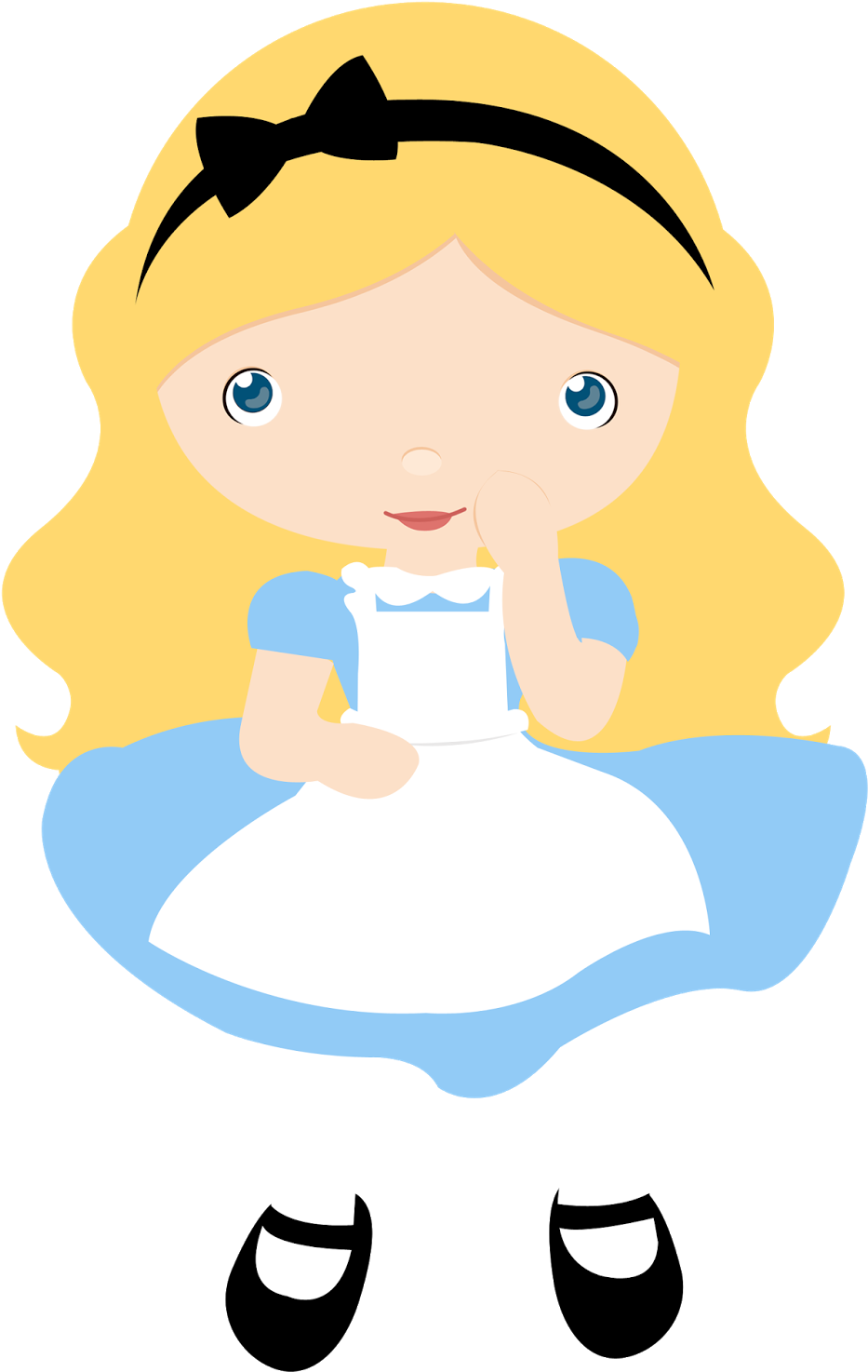 Clip Art Free Download In Wonderland Youtube Clip - Alicia En El Pais De Las Maravillas Dibujos (984x1600), Png Download
