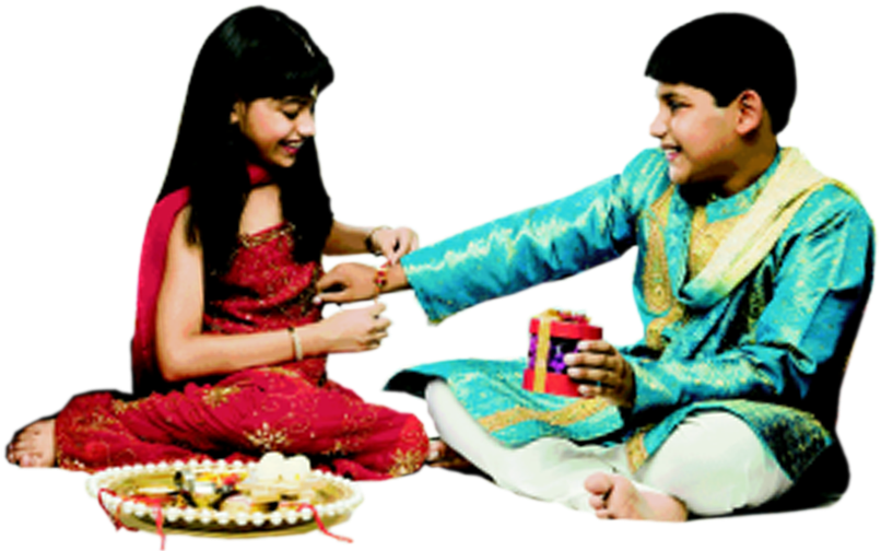 Festival Clipart Rakhi Celebration - Raksha Bandhan Images Png (816x507), Png Download