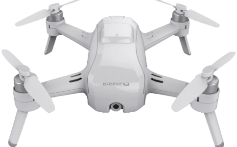 Breeze, Yuneec's Coolest Little Drone - Yuneec Breeze Png (484x300), Png Download