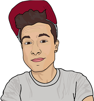 Kian Lawley Illustration On Behance - Cartoon (600x350), Png Download