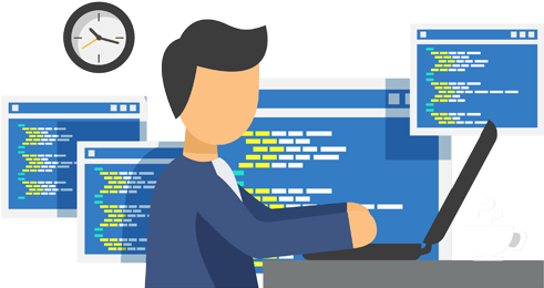 Software Application Development - Software Developer (557x294), Png Download