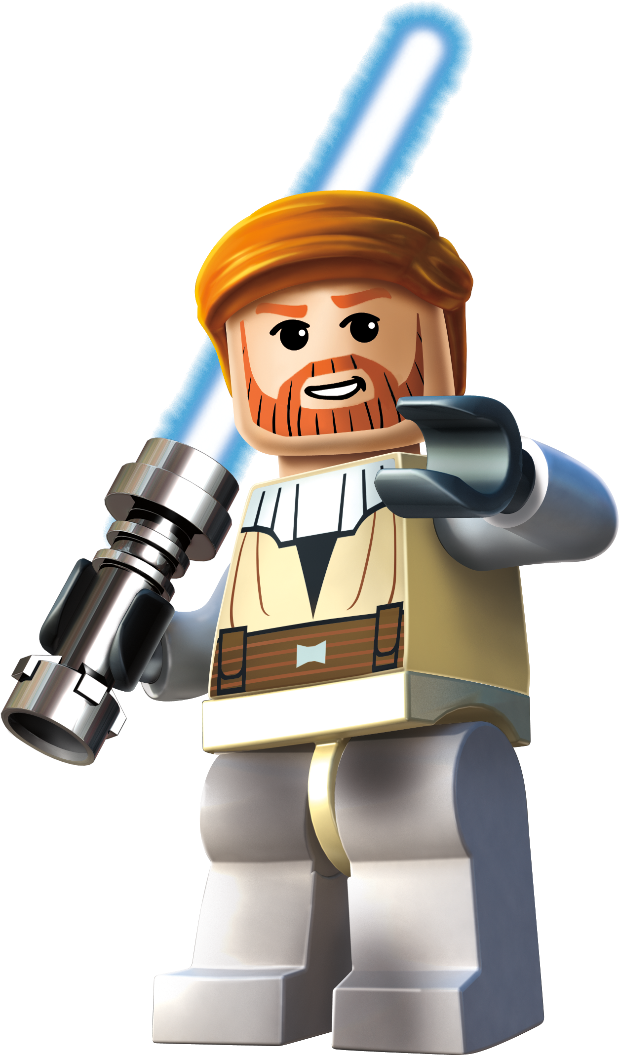 Lego Star Wars Characters - Star Wars Lego Obi Wan Kenobi (1340x2170), Png Download