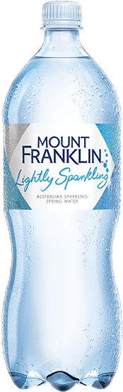 'mount Franklin' Lightly Sparkling - Lemon Sparkling Water Mount Franklin (642x564), Png Download