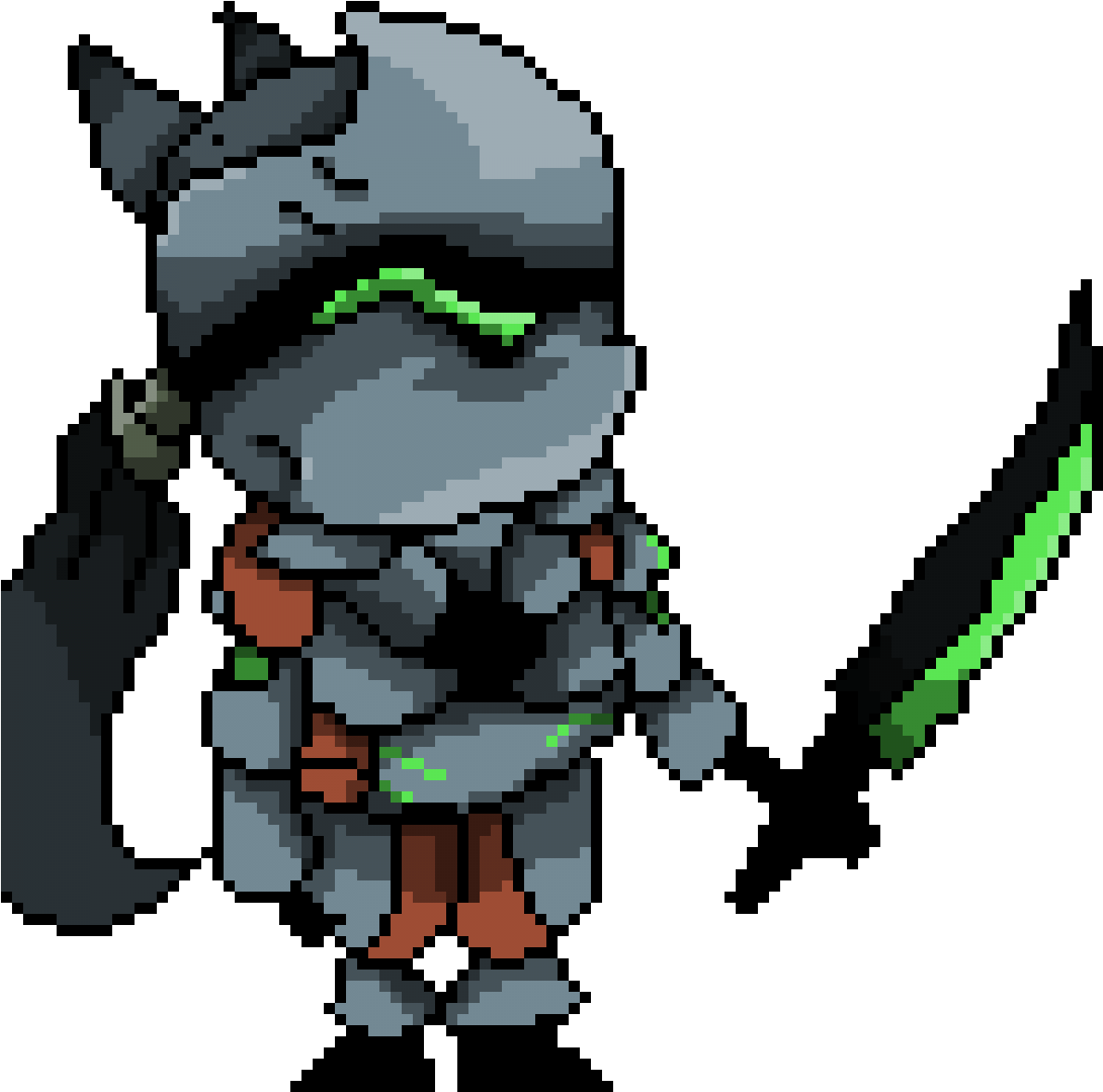 Genji ''chibi'' - Cartoon (1200x1200), Png Download