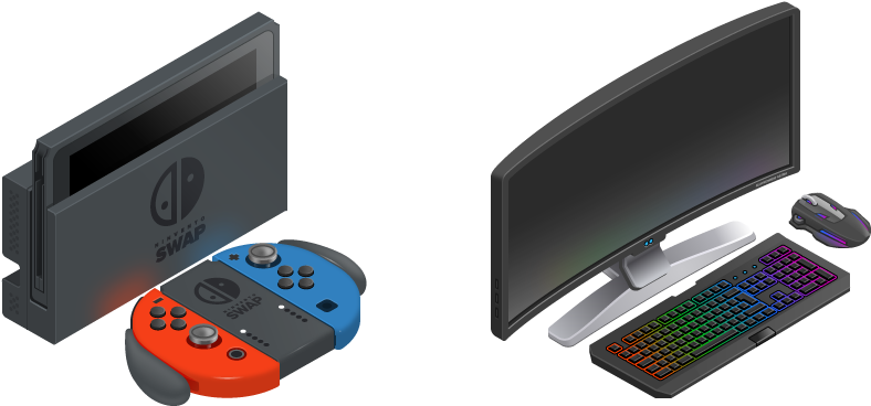 Nintendo Switch Tribute Added To Game Dev Tycoon - Game Dev Tycoon Nintendo Switch (850x395), Png Download
