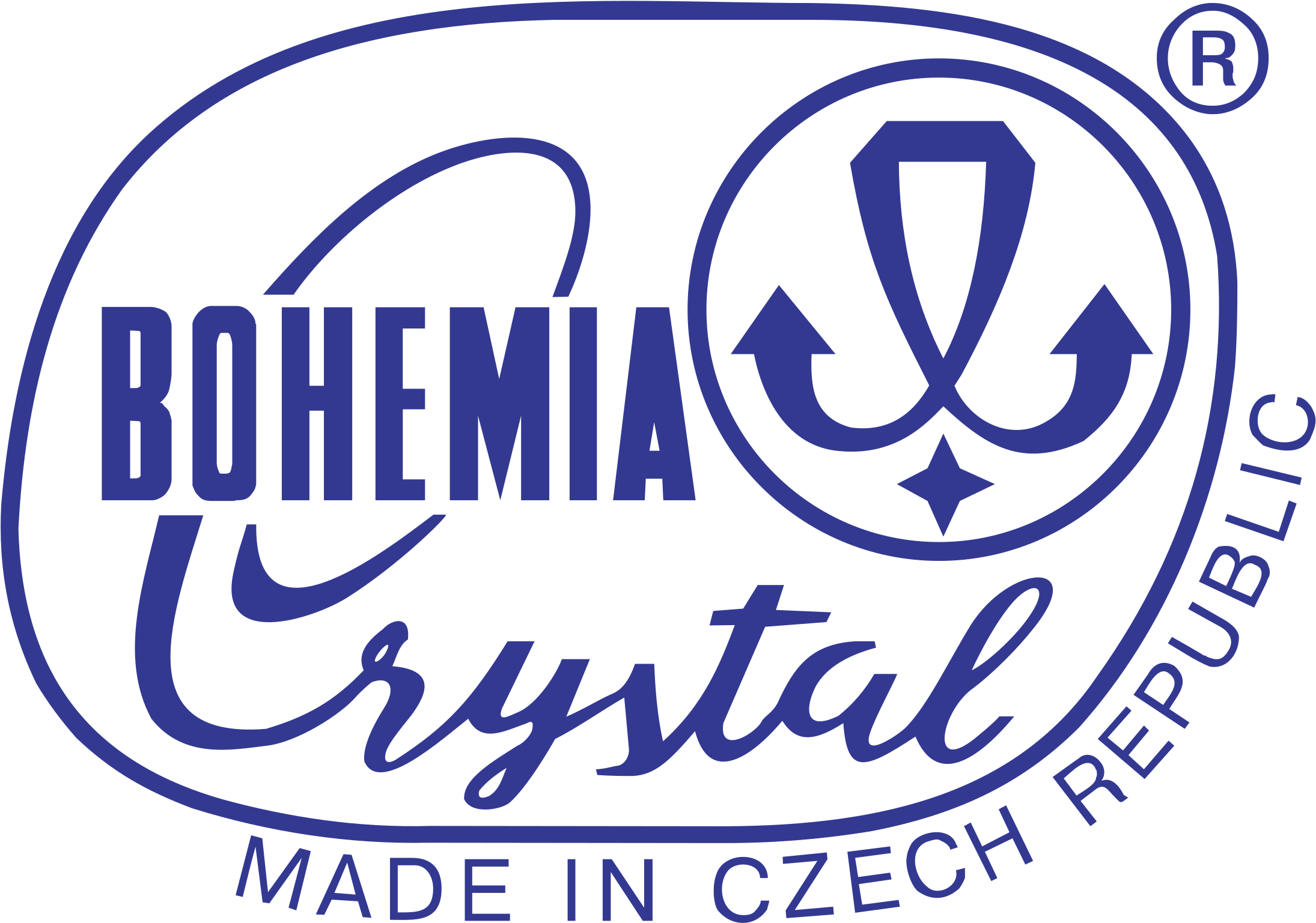 Bohemia Crystal Logo Png Transparent - Bohemia Crystal Logo Png (2400x2400), Png Download