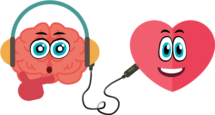 Corazon-cerebro - Cerebro Corazon (800x450), Png Download