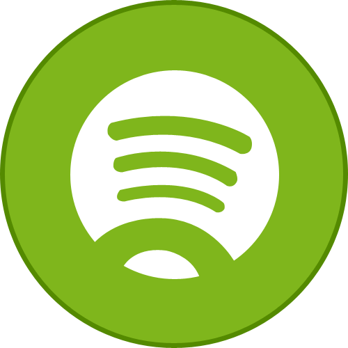 Spotify - Shipping Dots On-a-roll- Rush - 1-1/2" Dia (500x500), Png Download