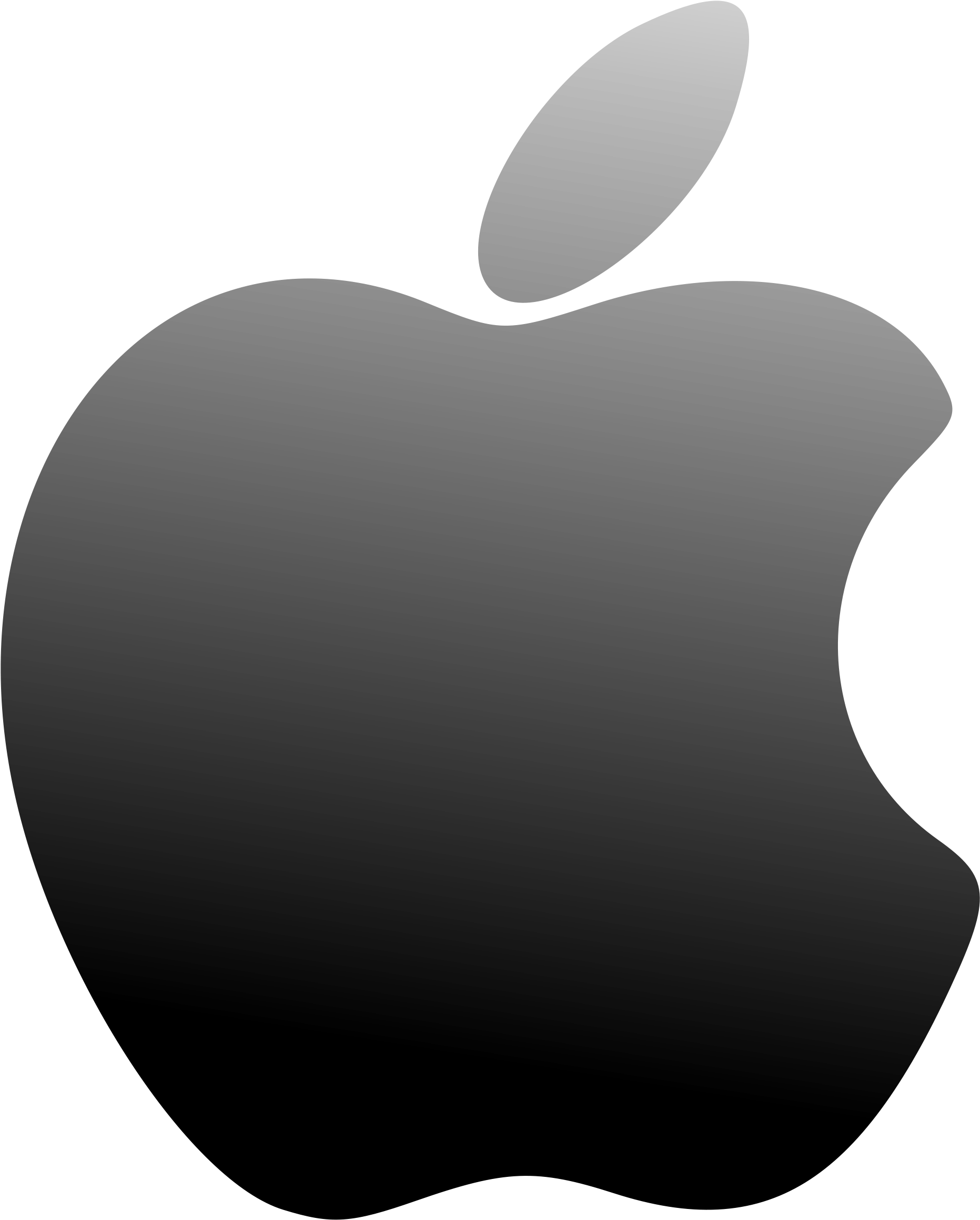 The Big Story Out Of This Year's Apple Worldwide Developers - Apple Logo File Png (300x424), Png Download