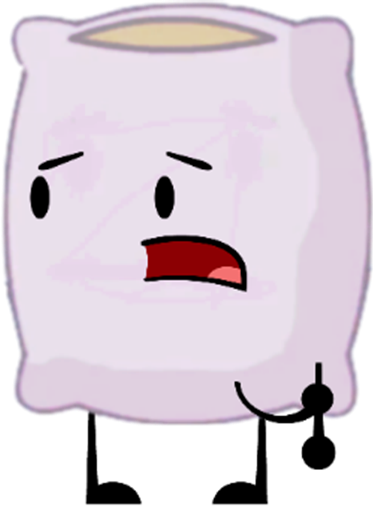 Pillow-0 - Battle For Dream Island Pillow (1234x1659), Png Download