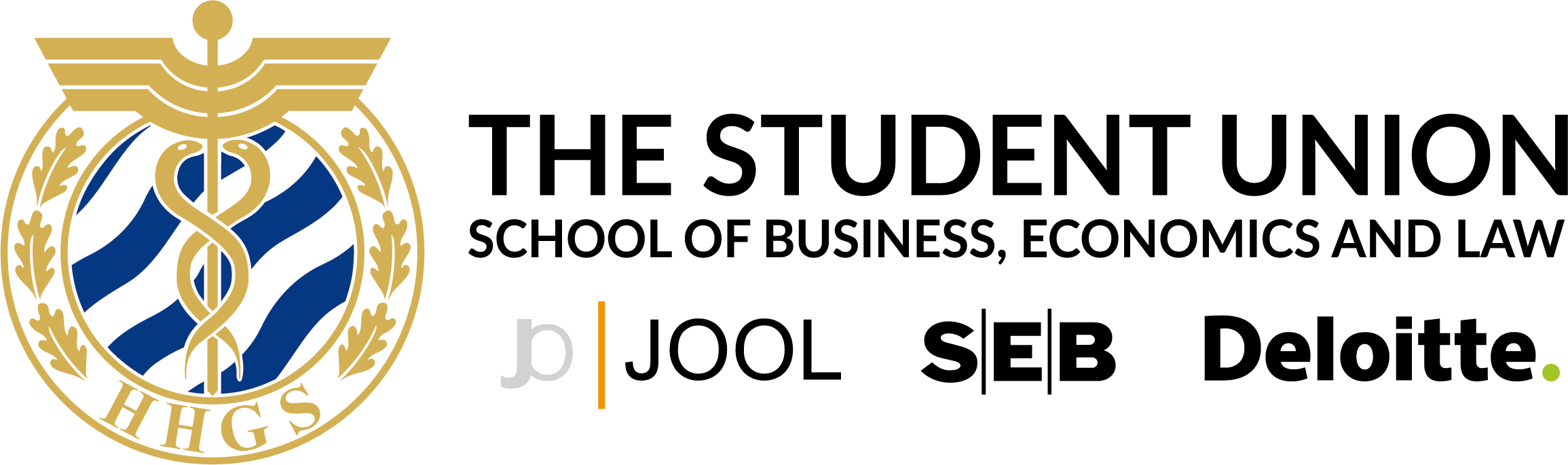 Hhgs Logo, Black Text To The Right Of The Badge Png - Parallel (2310x685), Png Download