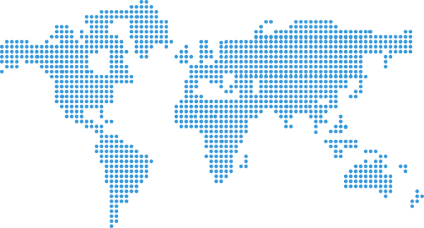 Dotted World Map Png - World Map Vector Png Dotted (600x323), Png Download