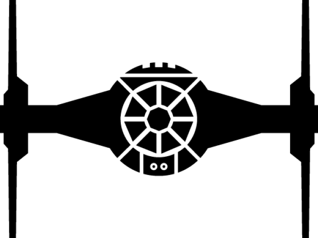 Drawn Star Wars Tie Fighter - Star Wars Tie Icon (640x480), Png Download