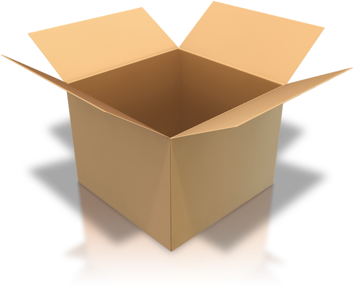 Paulista Moving 6small Boxes - 10 X 8 X 6 Box (800x600), Png Download