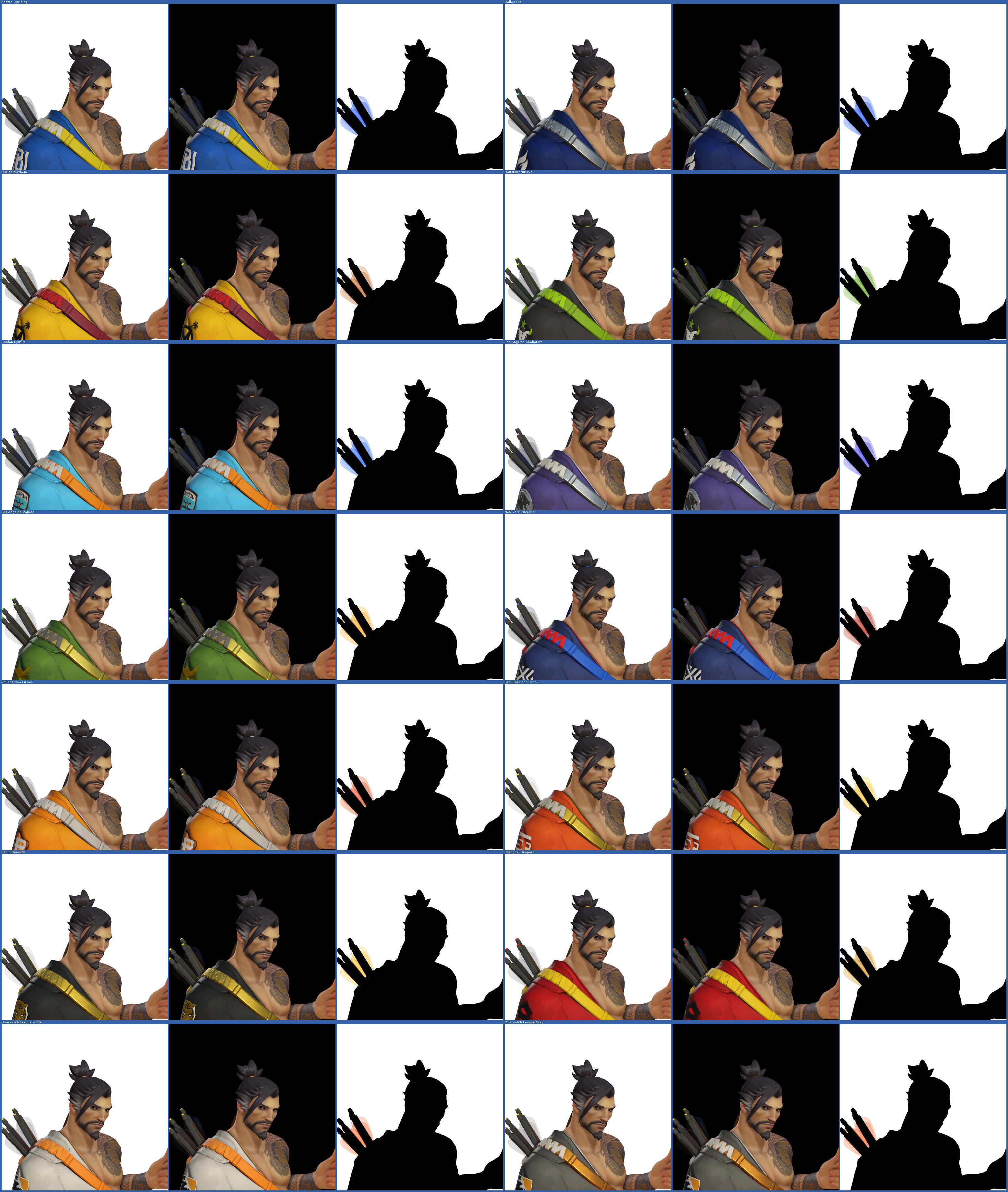 Click For Full Sized Image Hanzo - Hanzo (3107x3673), Png Download