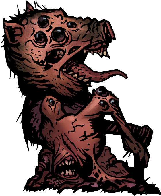 Darkest Dungeon The Flesh (564x692), Png Download