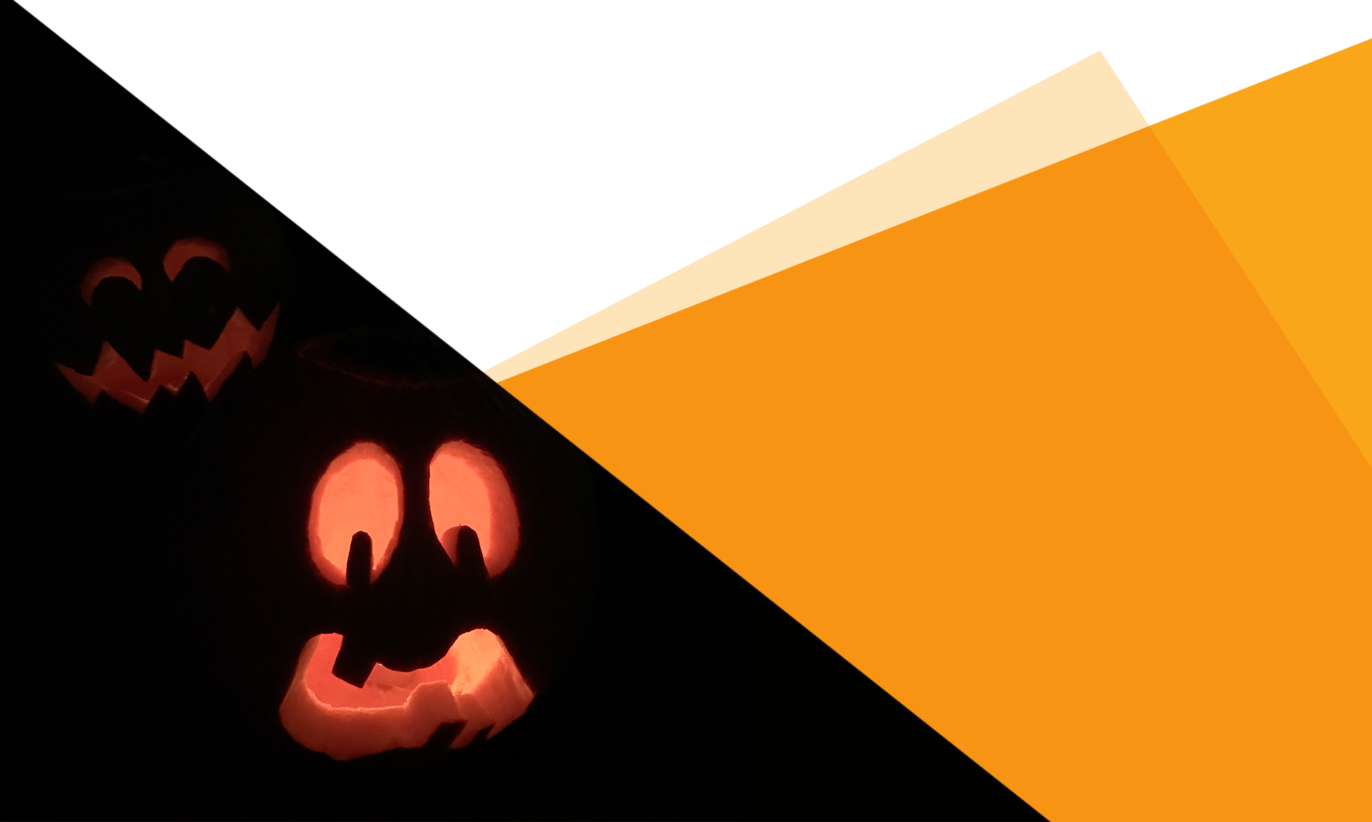 Pages - Jack-o'-lantern (1920x1150), Png Download