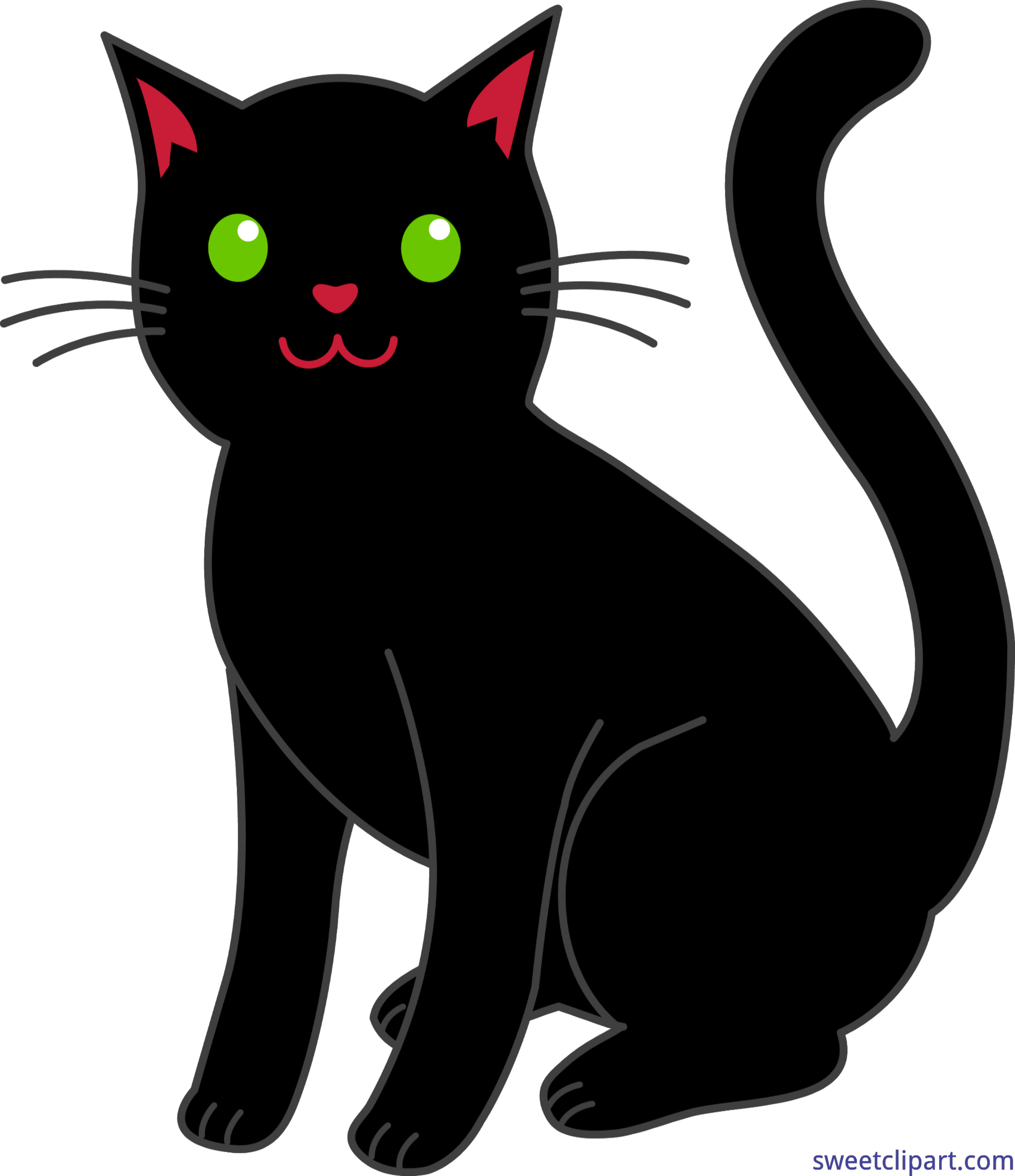 Halloween Black Cat Png
