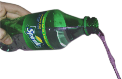 Pour One Out For Let It Go, Milly Rock And Murder Ft - Sprite Lean Png (498x280), Png Download