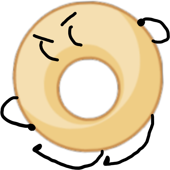 Donut - March 27 (662x661), Png Download