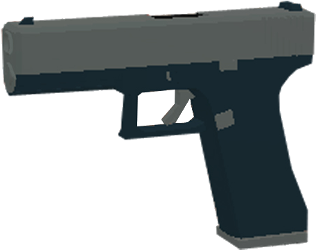 Glock 17 Phantom Forces (1100x850), Png Download
