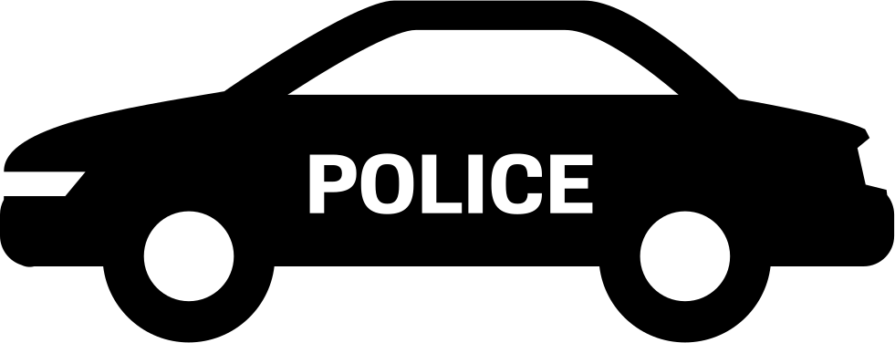 Police Png Icon Free Download Onlinewebfonts Com - Car (981x376), Png Download
