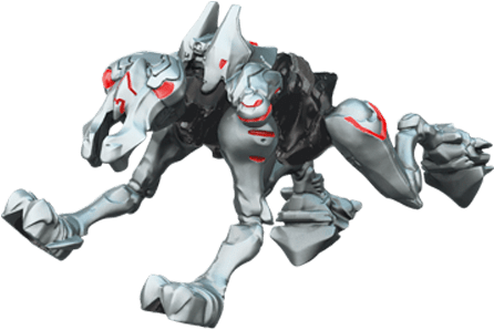 Halo Micro Action Figures Delta Series Promethean Crawler - Halo Promethean Sniper Crawler (500x500), Png Download