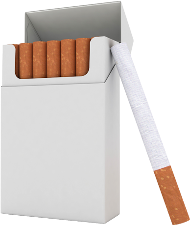 Custom Cigar Boxes Wholesale - Blank Cigarette Boxes (600x600), Png Download