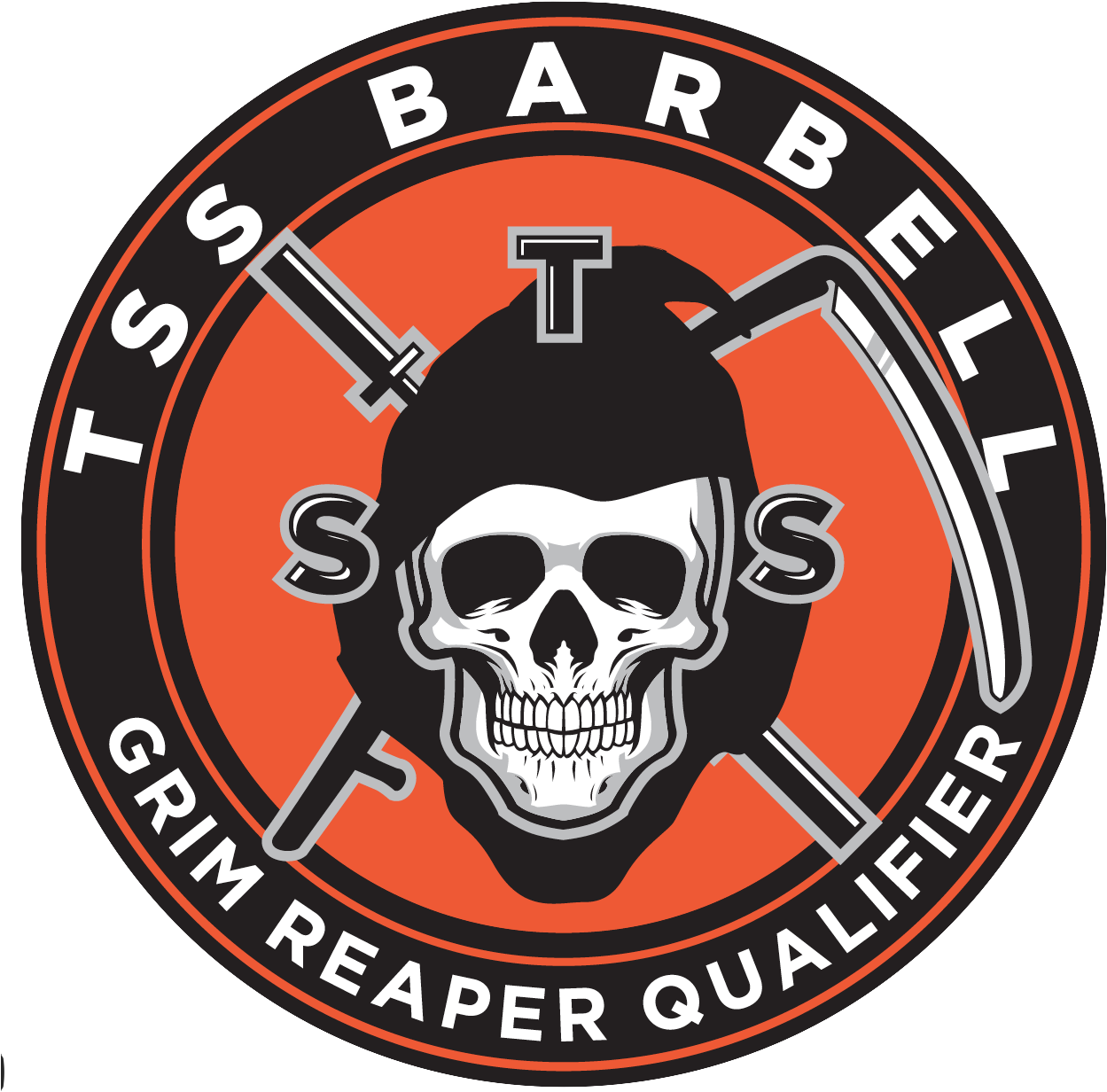 Tss Barbell Presents Our Second Annual Grim Reaper - Coloring Book (1268x1258), Png Download