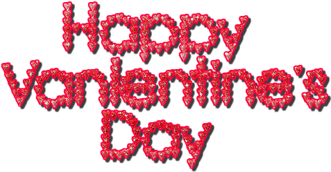 Day Png Texto Png ''happy Valentine's One Direction (500x278), Png Download