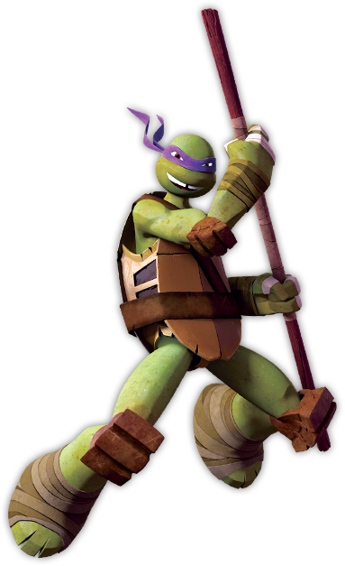 Donatello Occupation - Donatello Tartaruga Ninja Desenho (383x627), Png Download