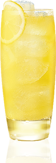 Peach And Apricot Glass - Highball (410x550), Png Download