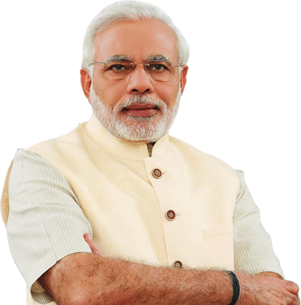 Deluxe Modi Hd Photo Pmvisitaustralia - Modi Ji Png (434x439), Png Download