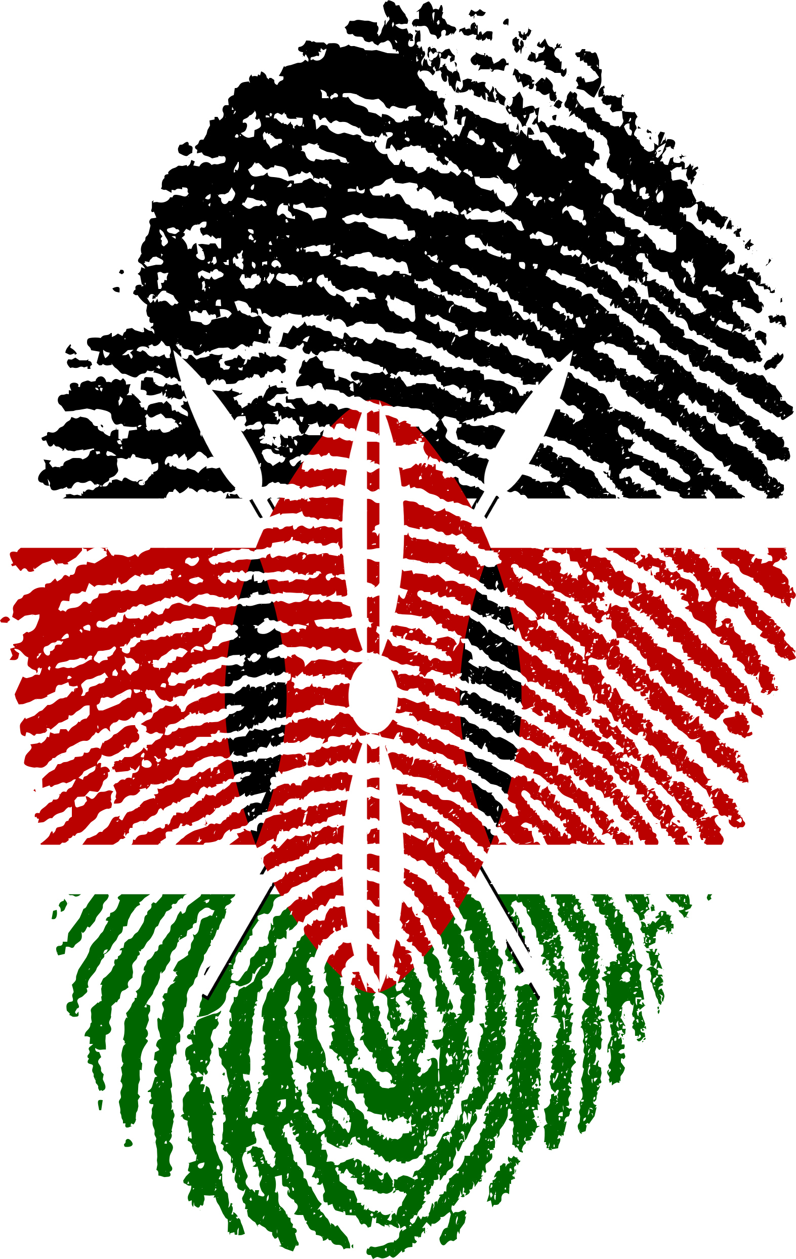 Until Only A Few Days Ago, Never In My Lifetime Had - Kenya Flag Fingerprint (809x1280), Png Download