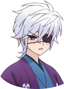 Oboro Anime Face 1 - Oboro Eye Patch (362x422), Png Download