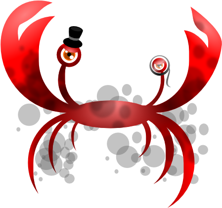 Evil Crab Svg Clip Arts 600 X 441 Px (600x441), Png Download